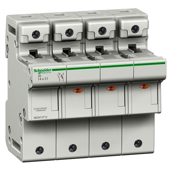 MGN15712 Schneider Electric РАЗЪЕД-ЛЬ ПРЕДОХР. SBI 3П+Н 14Х51 380В