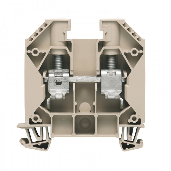 1028900000 WEIDMULLER Проходная клеммная колодка, Винтовое соединение, 16 mm², 1000 V, 76 A, Количество соединений: 2