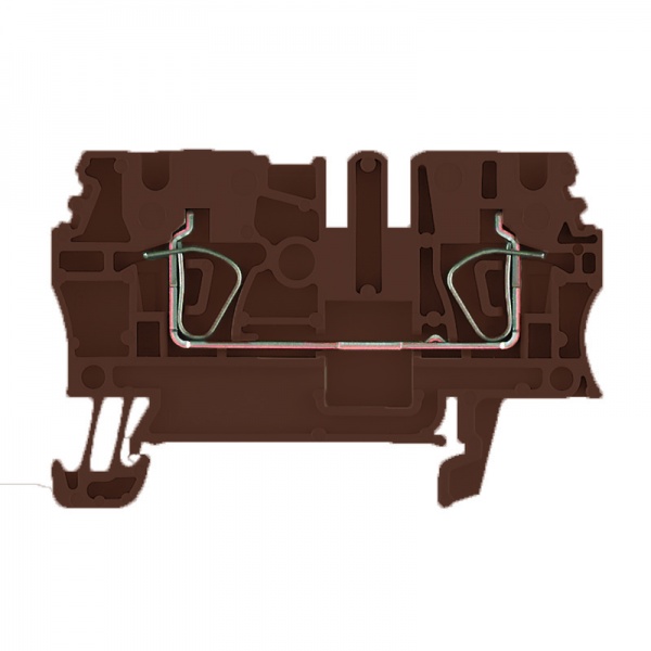 1683300000 WEIDMULLER Проходная клеммная колодка, Пружинное соединение, 2.5 mm², 800 V, 24 A, Количество соединений: 2