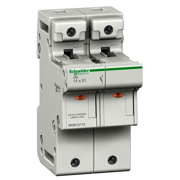 MGN15710 Schneider Electric РАЗЪЕД-ЛЬ ПРЕДОХР. SBI 2П 14X51 380В