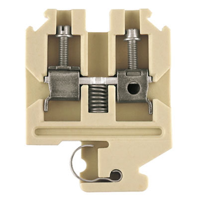 1598080000 WEIDMULLER Проходная клеммная колодка, Винтовое соединение, 4 mm², 800 V, 32 A, Количество соединений: 2