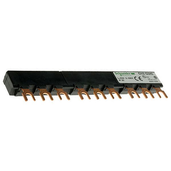 GV2G345 Schneider Electric КОМПЛЕКТ ТРЕХПОЛОСН.ШИН 63А 3Х45 ММ