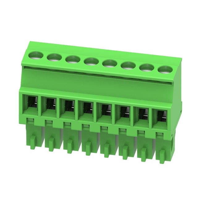 Female connector,3.5mm pitch,2P,Green