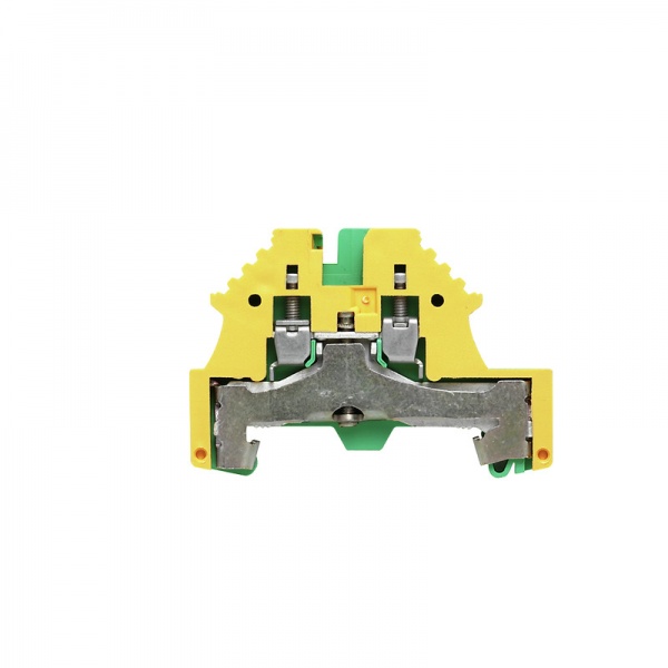 1016200000 WEIDMULLER Клемма защ. заземления (PE), Винтовое соединение, 2.5 mm², 500 V, Количество соединений: 2, Количество уровней: 1, зеленый/желтый