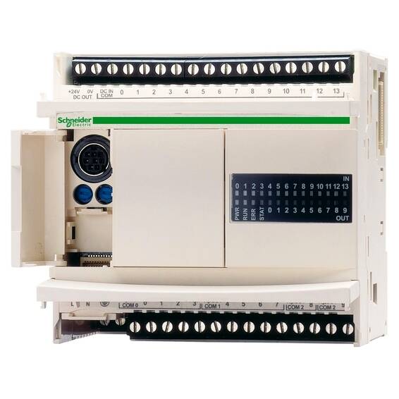 TWDLCDA24DRF Schneider Electric КОМПАКТНЫЙ ПЛК =24В, 14ВХ/10ВЫХ