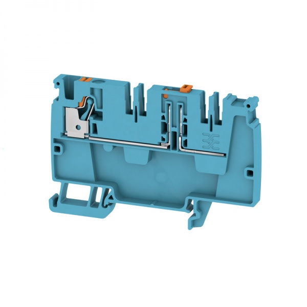 2582520000 WEIDMULLER Проходная клеммная колодка, PUSH IN, 4 mm², 250 V, 20 A, Количество соединений: 1